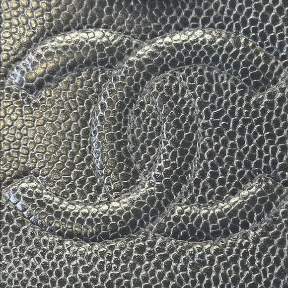 CHANEL CC Caviar Black Long Wallet Made in France - Picture 3 of 16